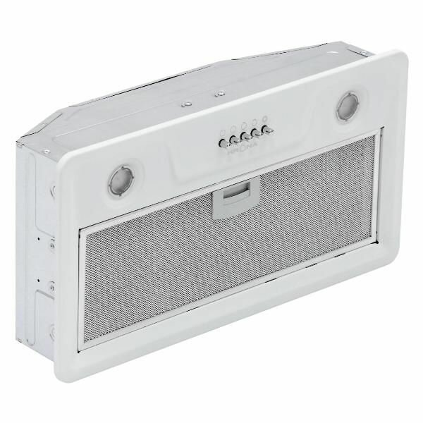 Вытяжка полностью встраиваемая Krona Elisa 600 White PB / KRHD148