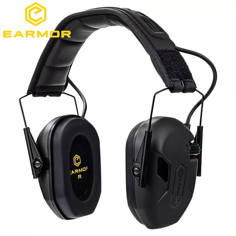 EARMOR M300A тактический черный наушники с шумоподавлением для игр и тренировок без Bluetooth