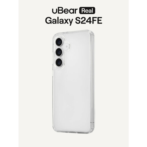фото Чехол ubear real case для samsung galaxy s24fe, усиленный