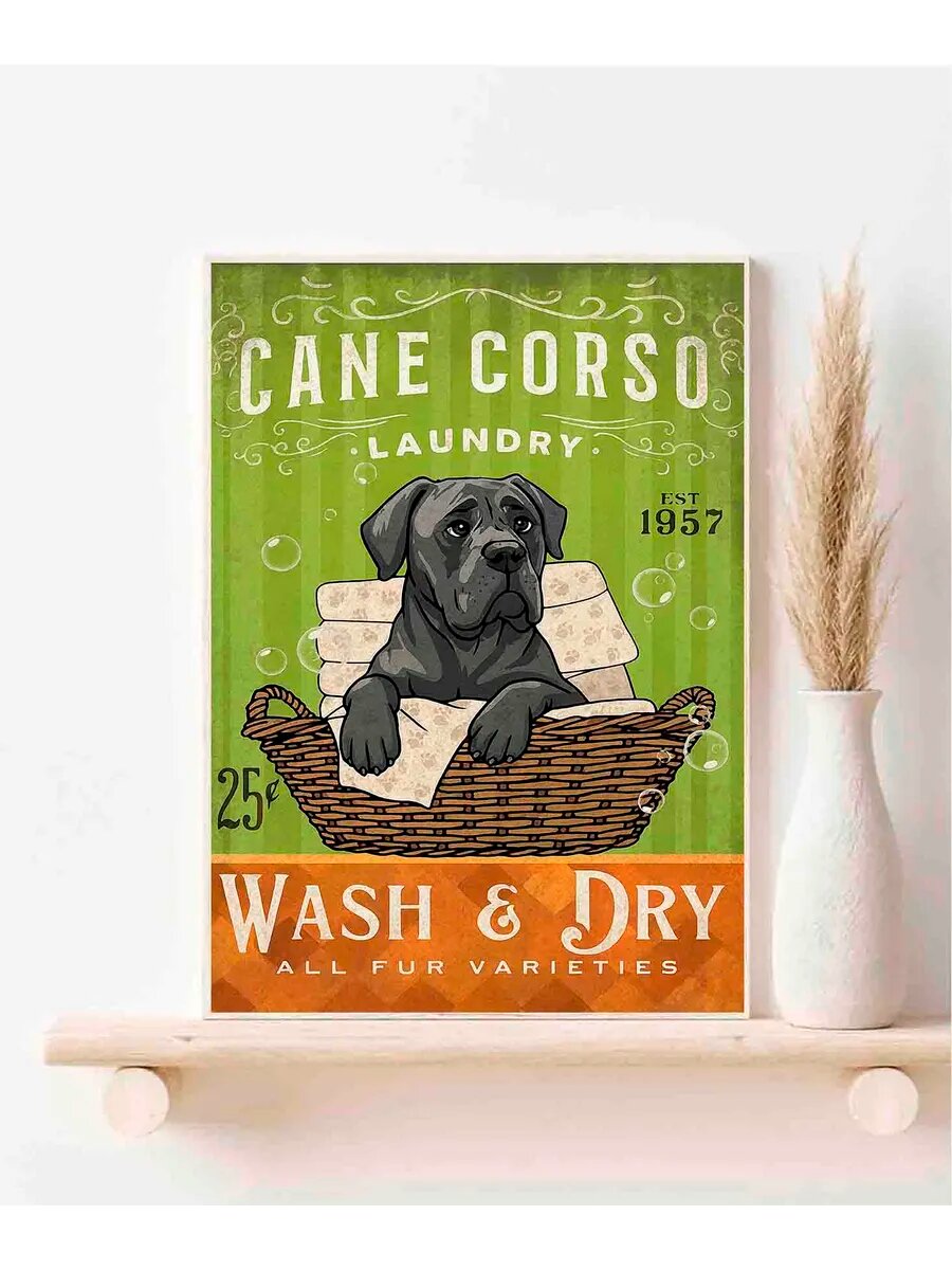 Собака породы Кане Корсо, Wash & Dry All Fur Varieties, Пла