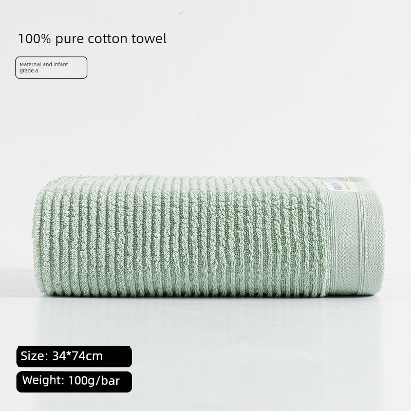 Полотенце Miniso из чистого хлопка, новая модель 2025 года, полностью хлопковое полотенце для лица, впитывающее, не