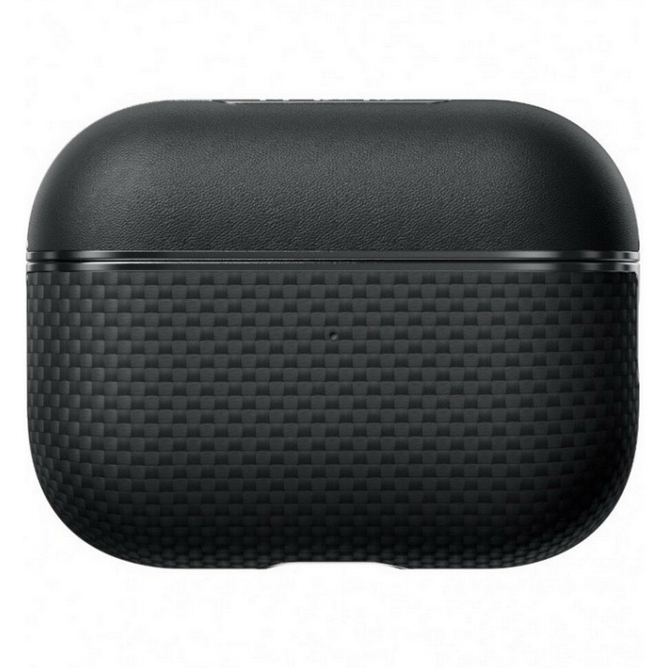 Чехол Pitaka Aramid Fiber Case для AirPods Pro 2 (APM2401) 600D Black/Grey (Twill)