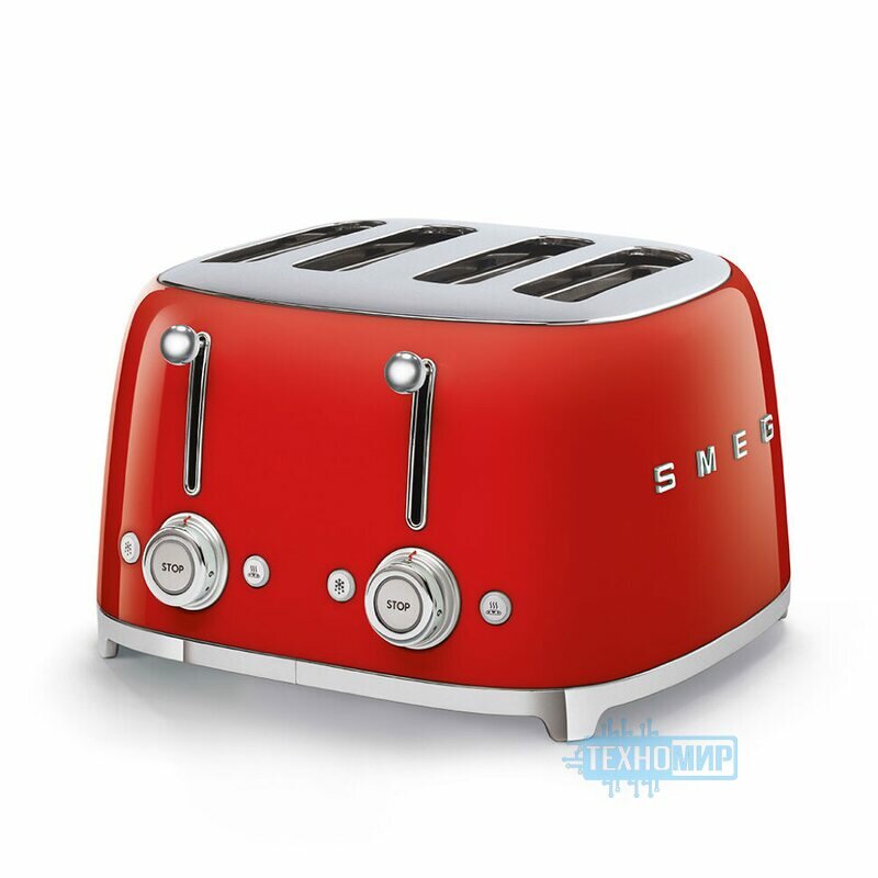 Тостер smeg TSF03RDEU