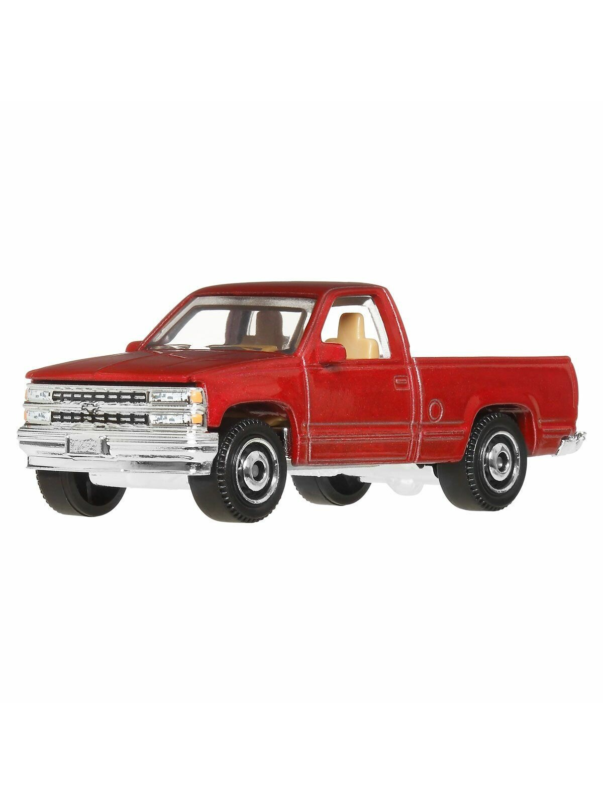 Коллекционная машинка пикап 1995 Chevy C1500 с открывающимися дверцами и капотом, масштаб 1:64