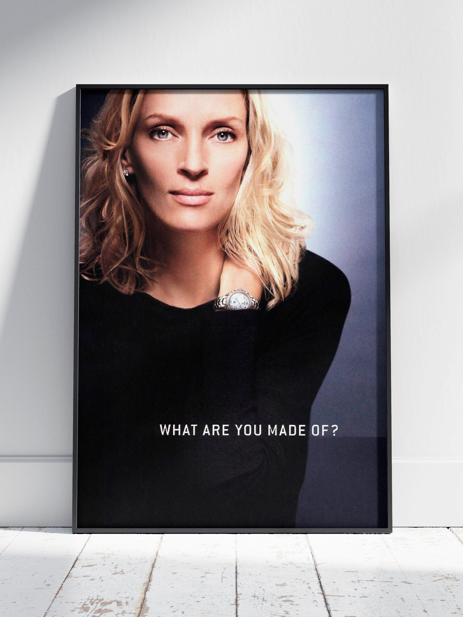 Плакат на стену для интерьера Ума Турман (Uma Thurman 31) - Постер по актеру фильма, кино, сериала формата A4 (21x30 см)