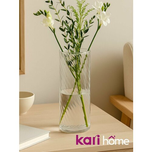 фото Ваза для цветов и сухоцветов kari home