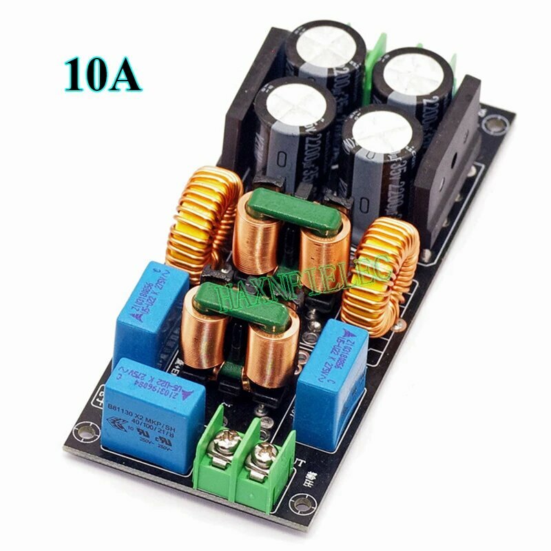 Фильтр электромагнитных помех HAXNFIELEC 4A 10A 20A