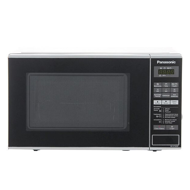 Микроволновая Печь Panasonic NN-GT264MZPE 20л. 800Вт серебристый/черный