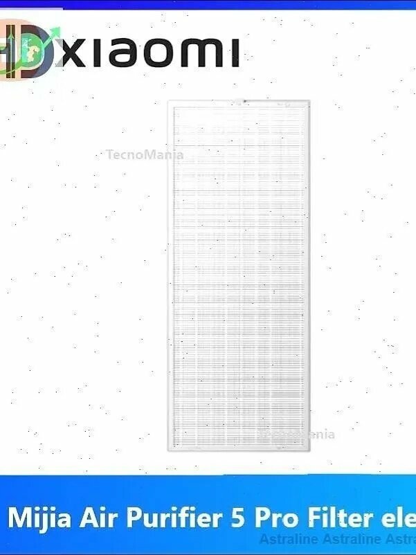 Фильтр для воздухоочистителя Xiaomi Mijia Air Purifier 5 Pro Filter element AFEP7BFM27