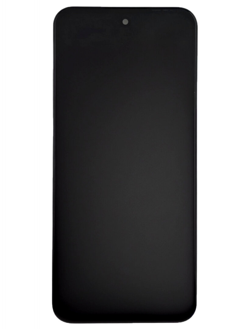 Дисплей для Tecno Spark 30C в рамке, черный