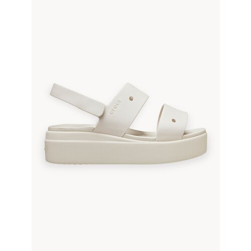 фото Сандалии crocs brooklyn 4u, размер w9 us, молочный