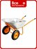 Строительная двухколесная тачка Gigant 110л, 200 кг, пневматические колеса GX-02