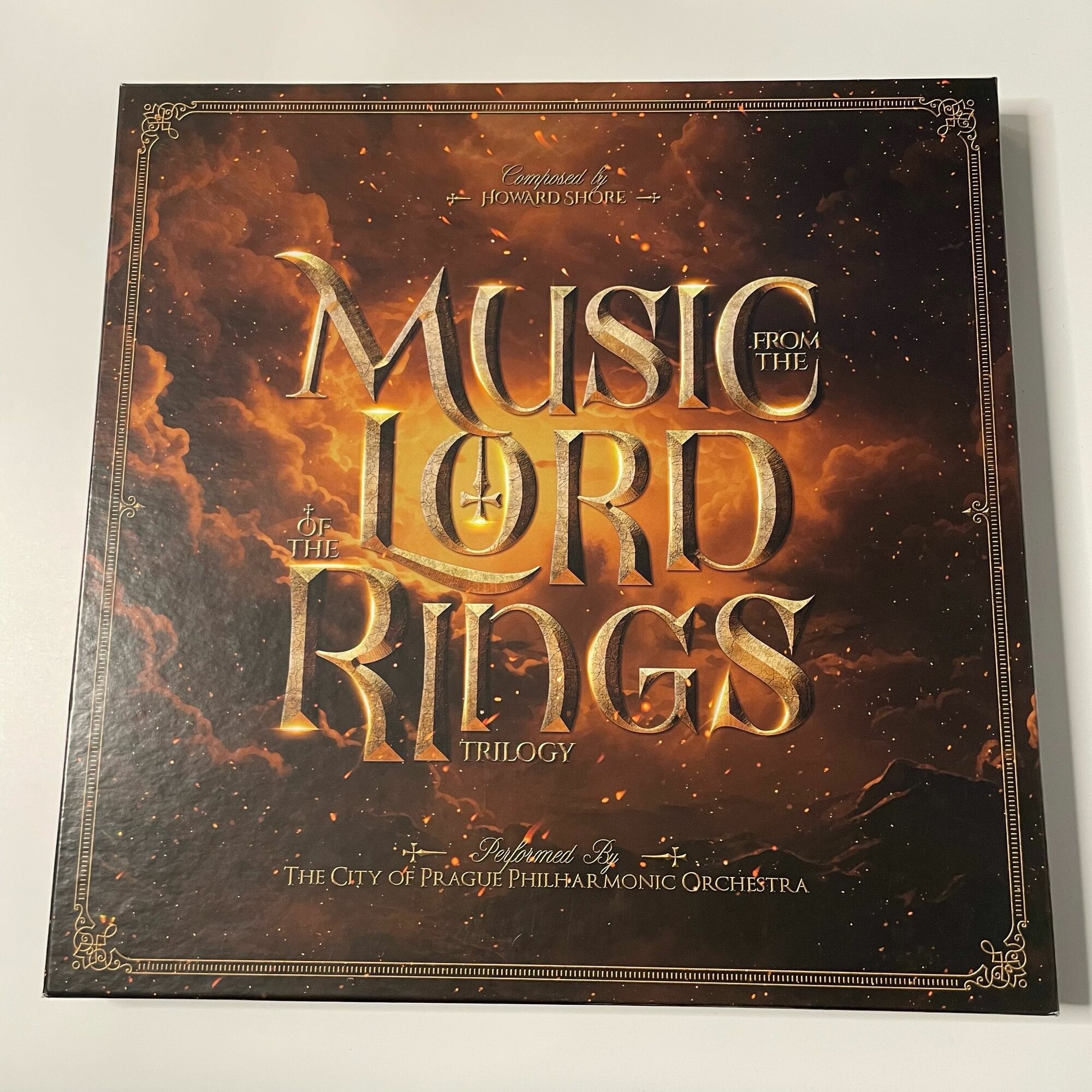 Винтажная виниловая пластинка LP Властелин Колец Музыка Из Кинофильма Music From The Lord Of The Rings Trilogy (Европейский Союз 2024)