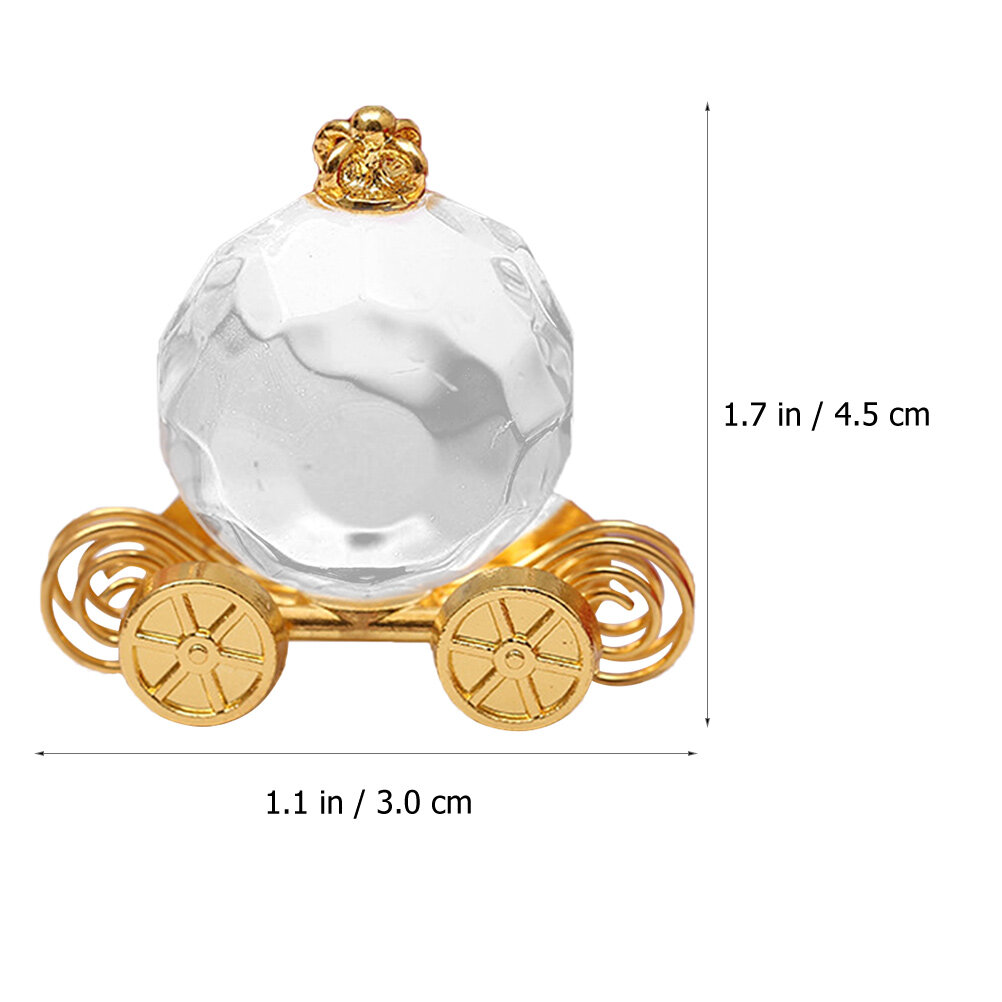 Изящный Стеклянный Украситель В Forme Тыквы Для Дома И Офиса 4 5X3Cm