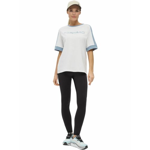 фото Футболка спортивная forward t-shirt, размер xs, белый/голубой