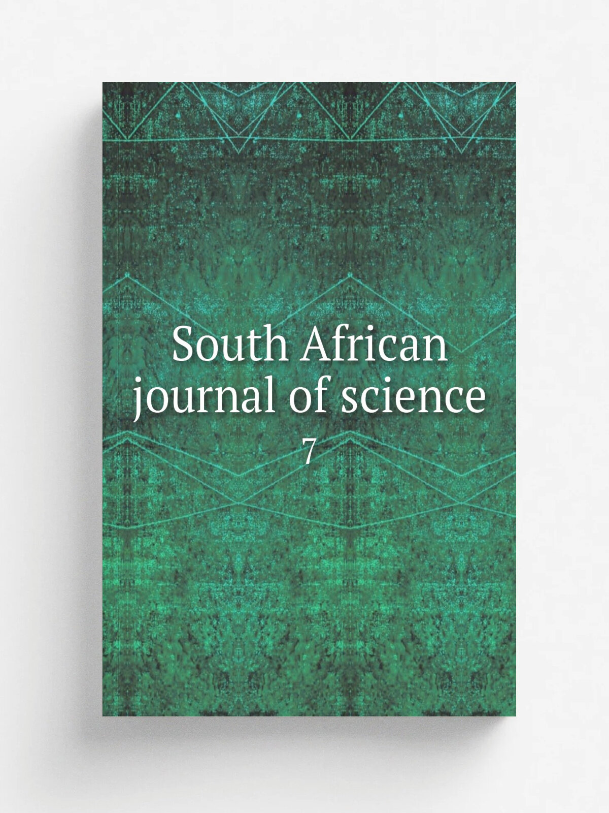 South African journal of science. 7 | 1910 | . Marshalltown, Transvaal : South African Association for the Advancement of Science | Репринт
