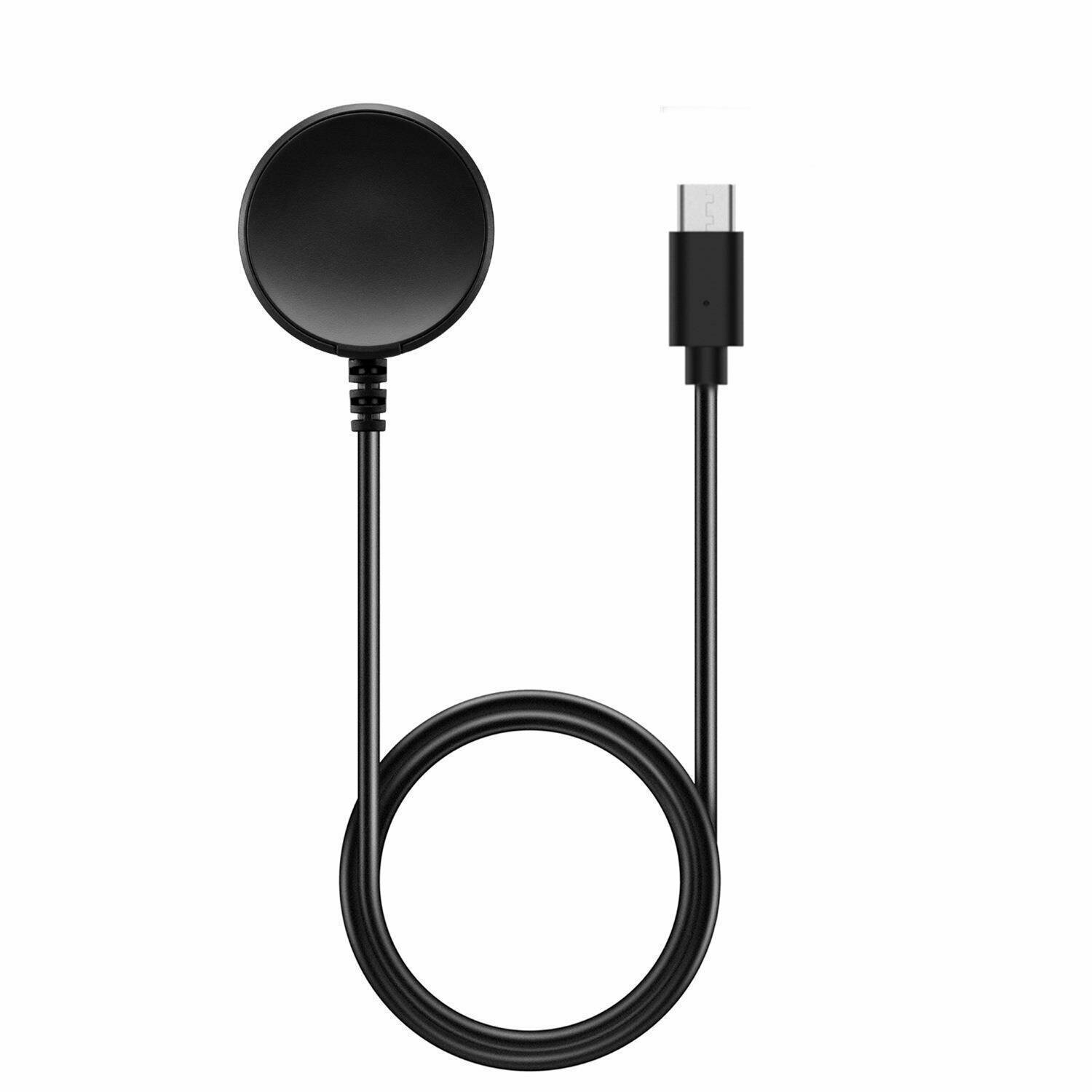 Премиум-магнитный кабель зарядки с разъемом USB-C для Samsung Galaxy Watch 7/5, упакованный в пакет, усиленная