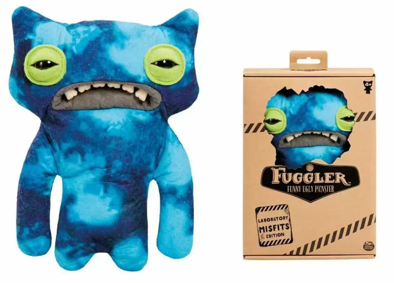 Коллекционная мягкая игрушка Fuggler x SpongeBob, 2 вида (Спонч Боб и Патрик)