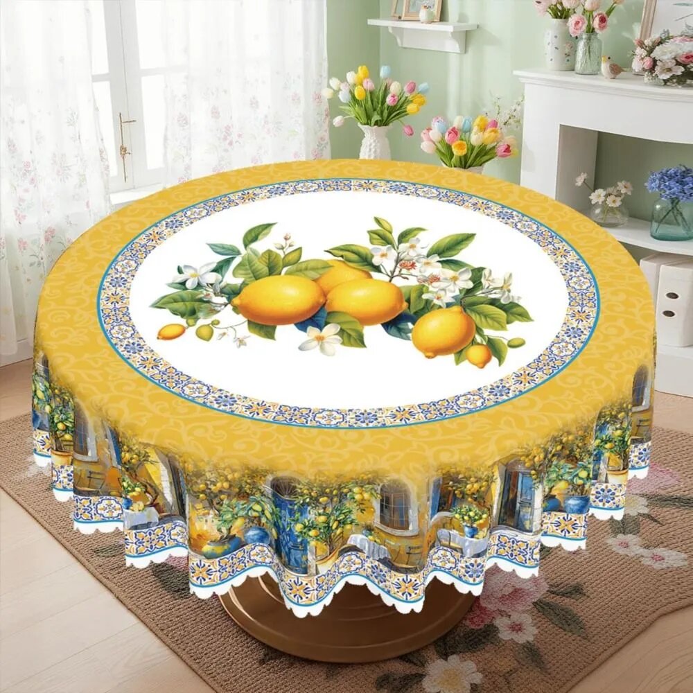 Скатерть Полиэфирное волокно 150x150см
