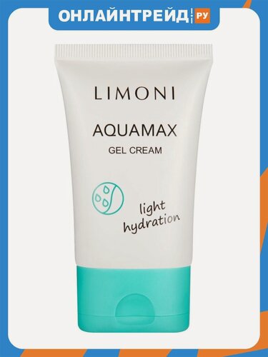 Изображение товара Гель-крем для лица Limoni AQUAMAX увлажняющий, 50 мл