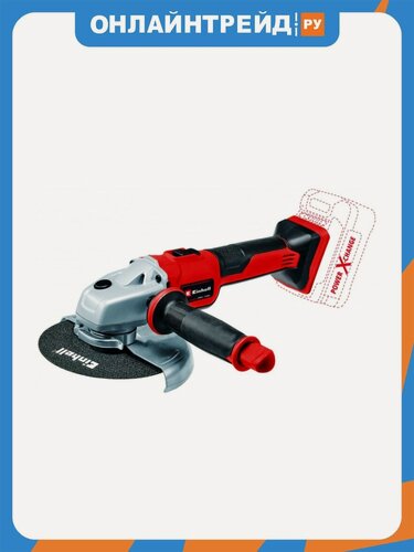Изображение товара Шлифмашина угловая аккумуляторная Einhell PXC TE-AG 18/150 Li BL - Solo (4431144)