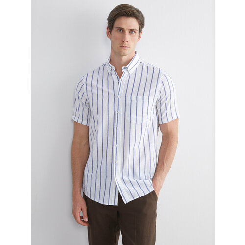 фото Рубашка lc waikiki, размер xs, navy striped