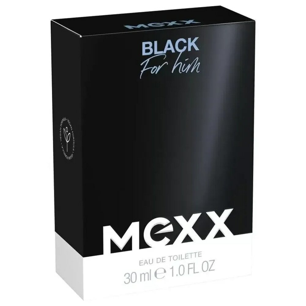 Туалетная вода Mexx Black Man древесный фужерный аромат