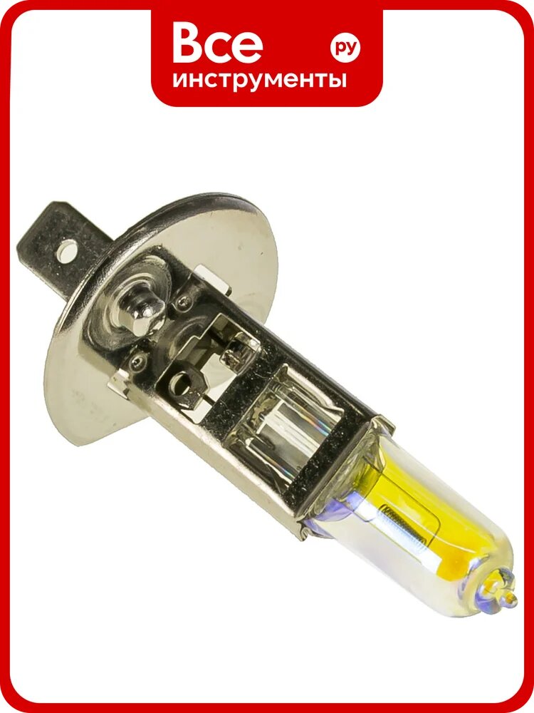 Автолампа KRAFT KT 700216, H1, 12V, 55W, P14, 5s, Pro All Weather, 2шт