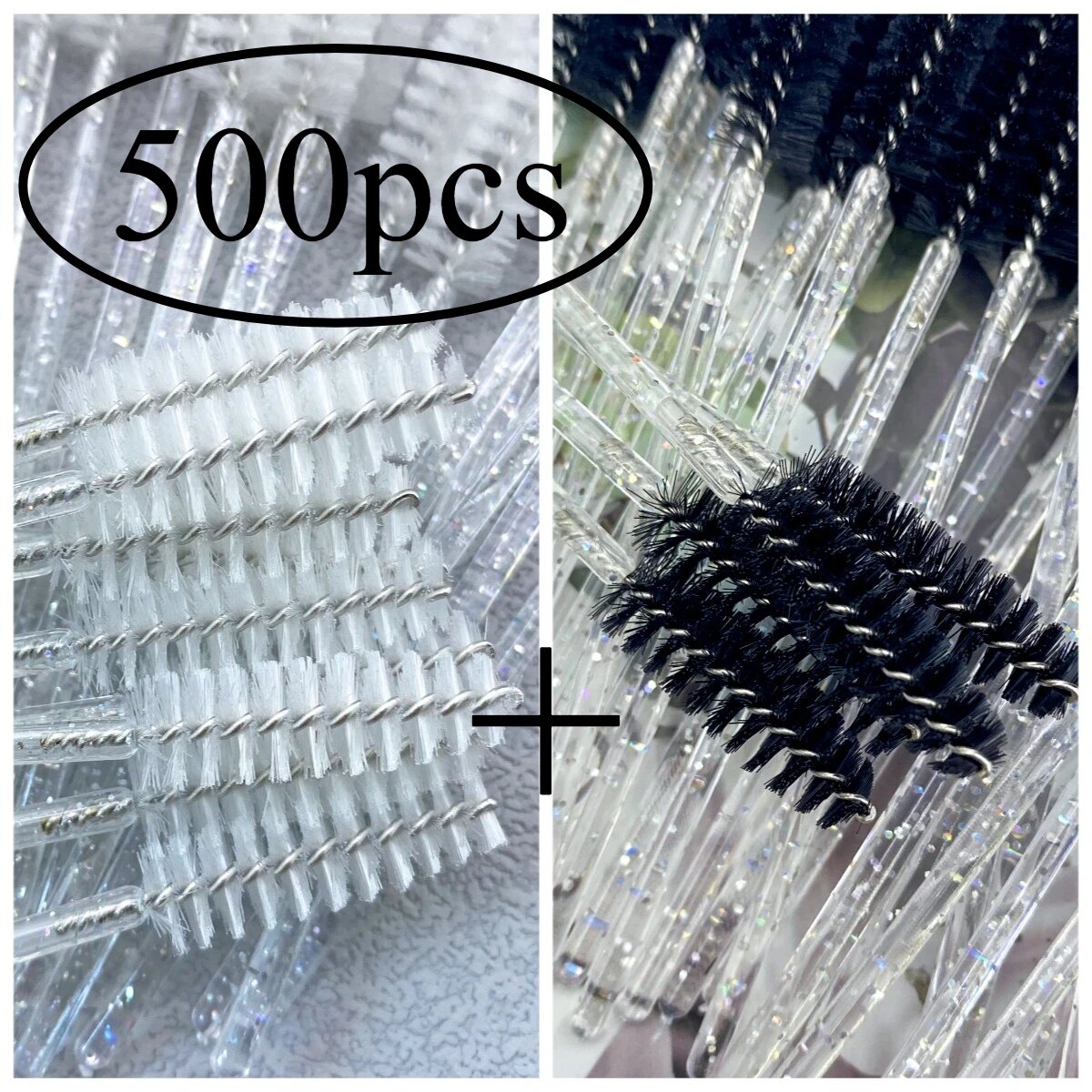 Набор кистей для ресниц Mollie Lipper 500pcs Mix