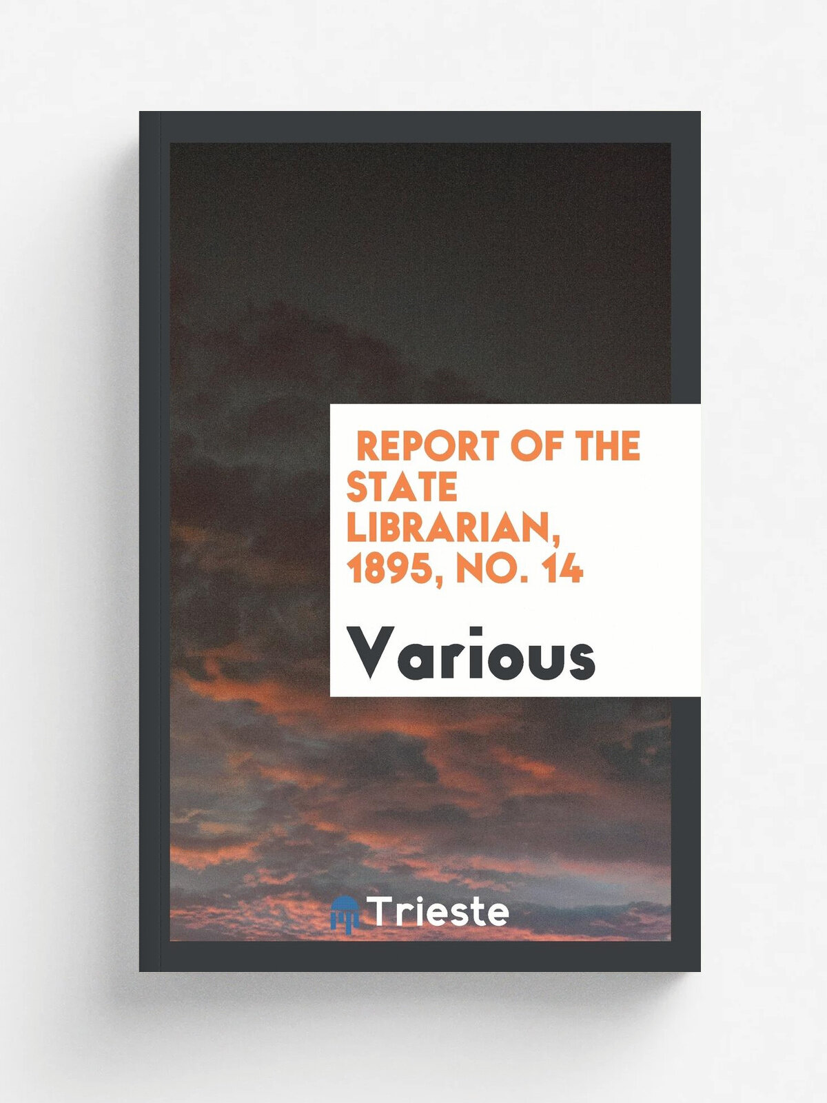 Report of the State Librarian, 1895, No. 14