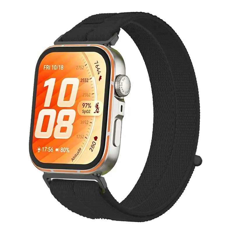 Плетеный нейлоновый ремешок для HUAWEI WATCH Fit 5 / Fit5 Pro / Fit 4 Pro 3, Ширина ремешка 22 мм