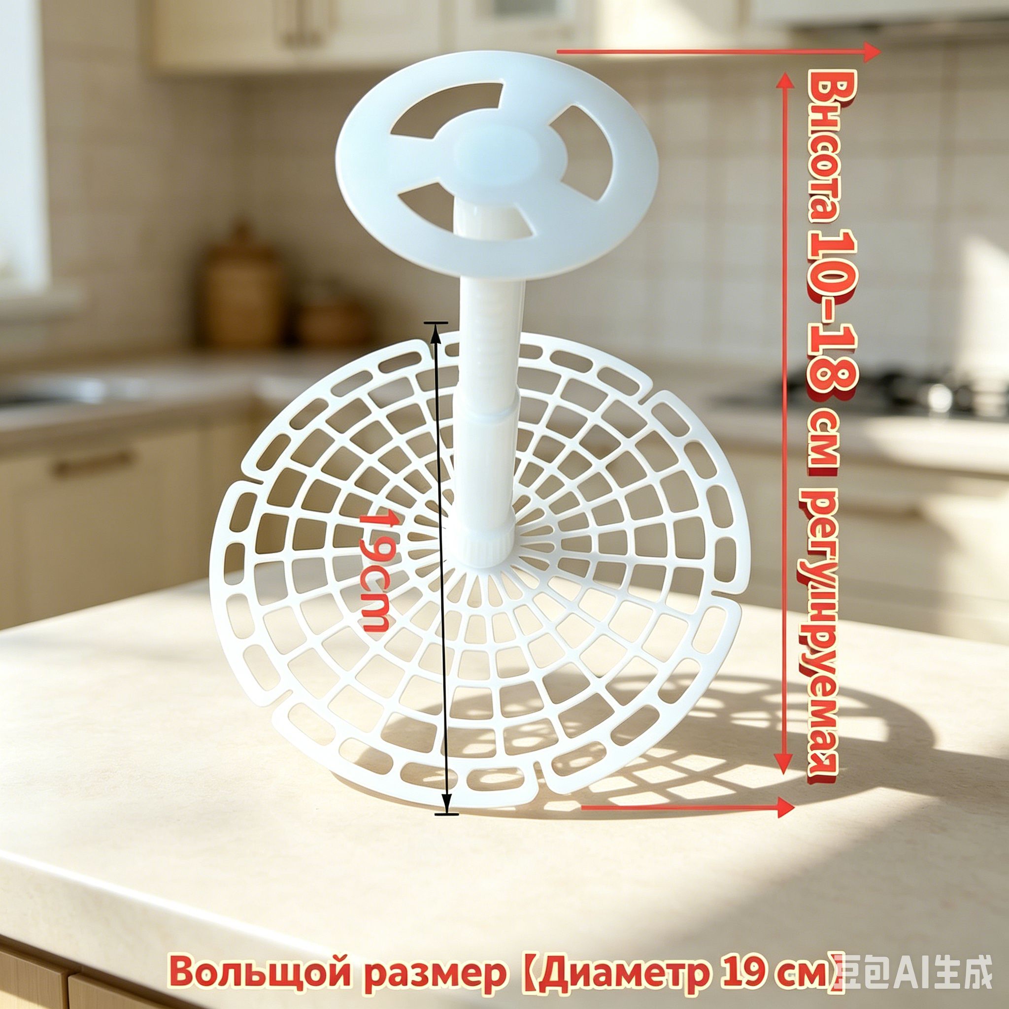 Кадка для засолки, ABS пластик, 0.21 л, диаметр 19 см