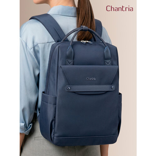 фото Рюкзак женский городской chantria cb00618 для ноутбука 14", объем 12 л, повседневный, ручная кладь для путешествий j-11