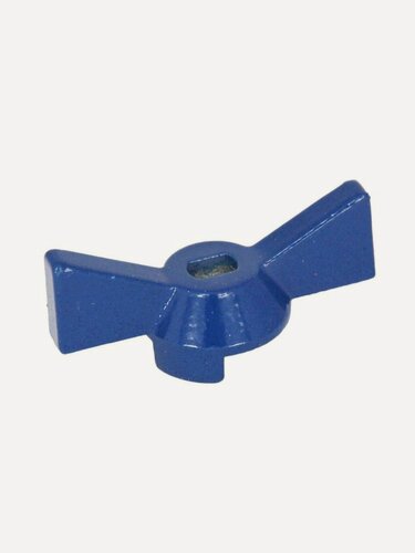 Изображение товара Ручка-бабочка для крана MasterProf 1/2"-3/4", синяя, запорная арматура, инженерная сантехника, артикул ИС.131175