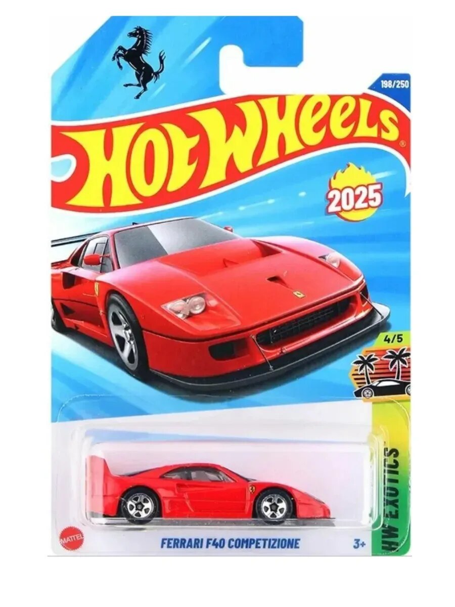ミニカー HotWheels STH Ferrari F40 Competizione Hot Wheels Ferrari F40 Competizione – купить в интернет-магазине