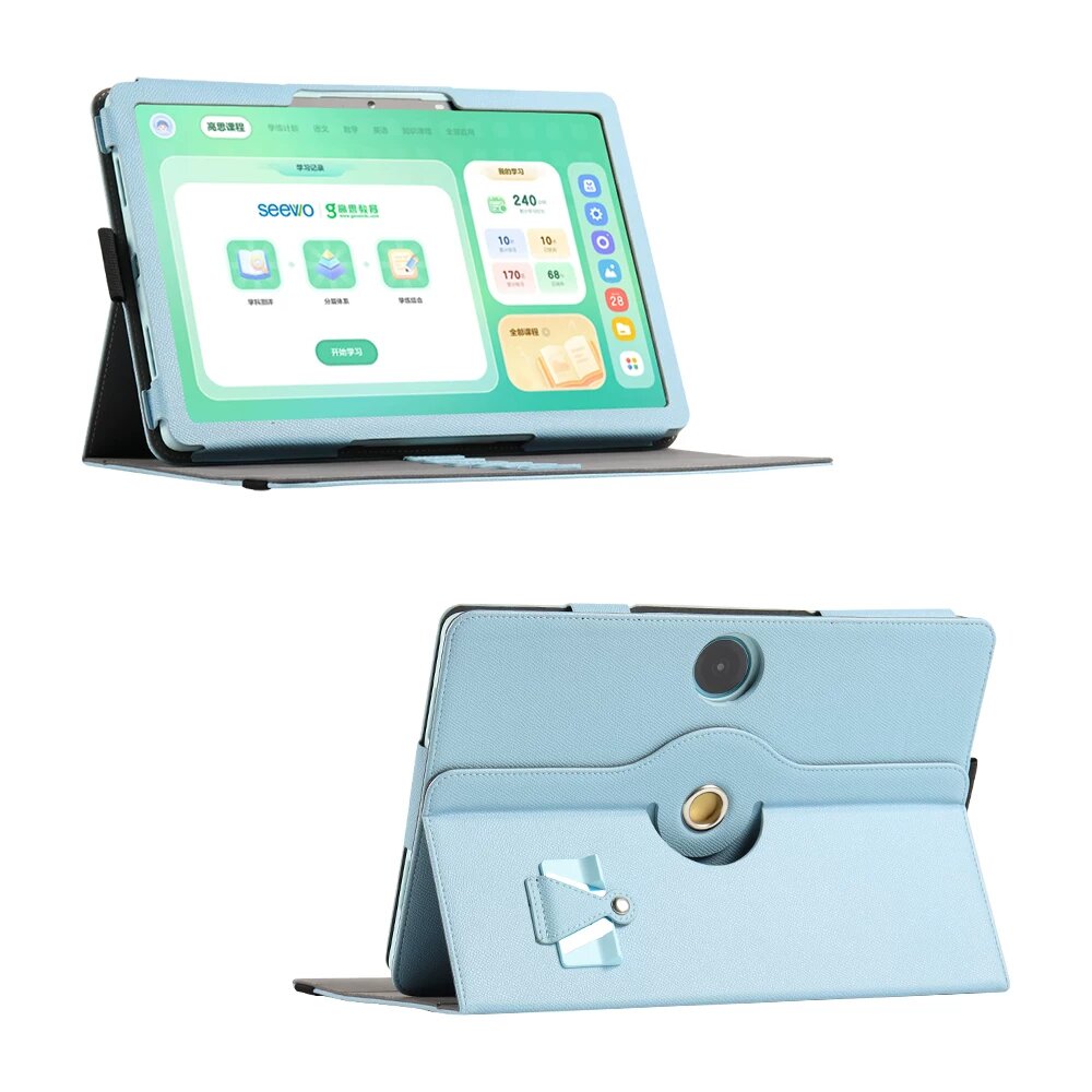 Чехол для Sview Learning Machine T20 11 дюймов с поворотной подставкой и сумкой, защитный, полная защита, синий цвет,