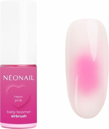 Пудра для ногтей NeoNail Baby Boomer Airbrush, оттенок neon pink, 5 г