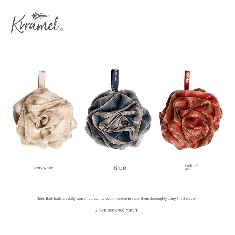 KRRAMEL Розовый Банный Цветок-Букет: Белый Ивовый, Индиго, Эден Гарден
