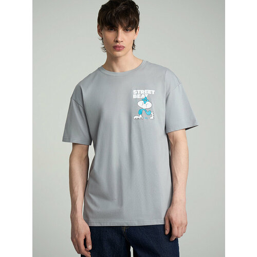 фото Футболка streetbeat nootk jersey tee, размер l, серый