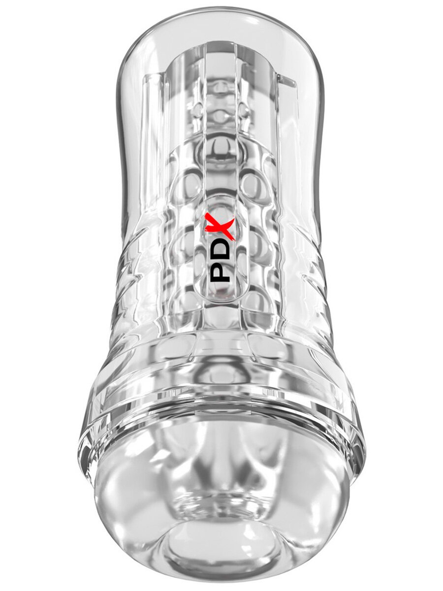 Мастурбатор в тубе Pipedream PDX Elite ViewTube Plus