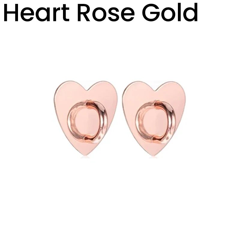 Держатель телефона Металл Heart Rose Gold 4Pcs