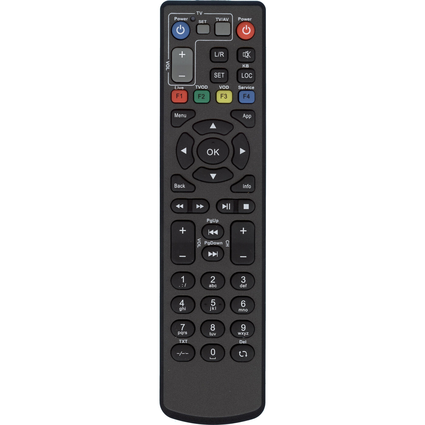 Пульт ZALA IP-TV GDL-62-ZTE030 BLACK