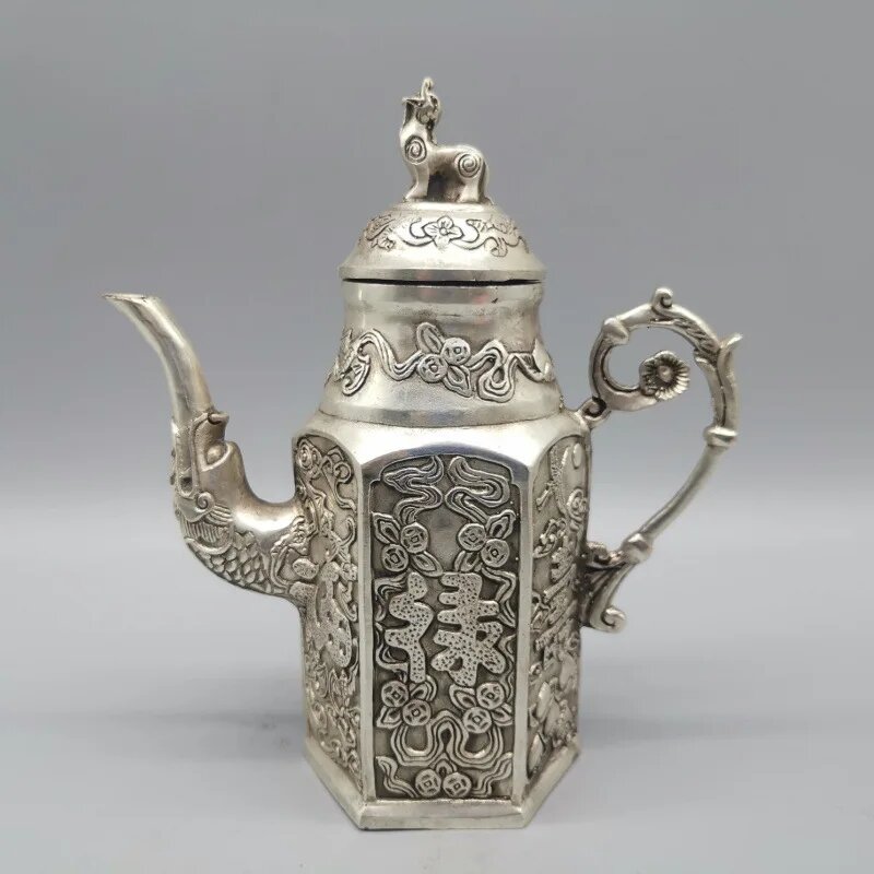 Коллекционная медная статуя Fu Lu Shou