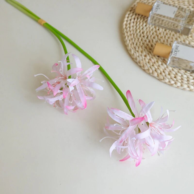 Искусственная орхидея из шелка Manzhu Sha Hua Розовый, Light pink
