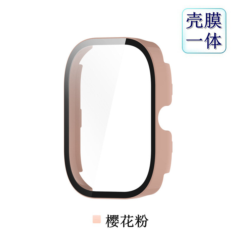 Чехол для умных часов Redmi Watch 4 с полной защитой из ПК-материала, розовый цвет магнолии, полное покрытие, прочный и