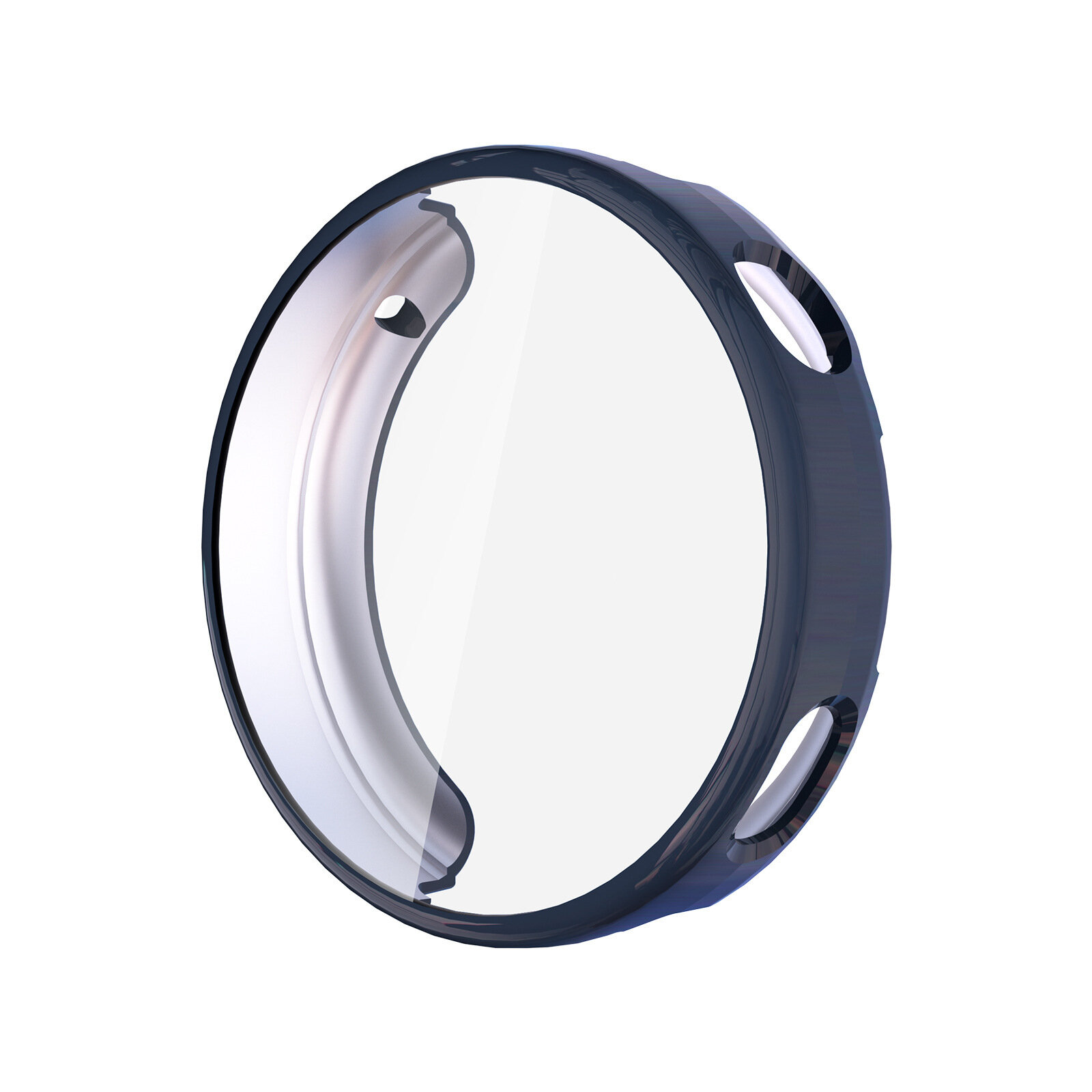 Ночной синий ТПУ мягкая полная чехол для умных часов Huawei Watch GT6 Pro 46мм - прочная защита для смарт-часов
