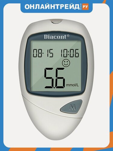 Изображение товара Глюкометр Diacont Classic 2598