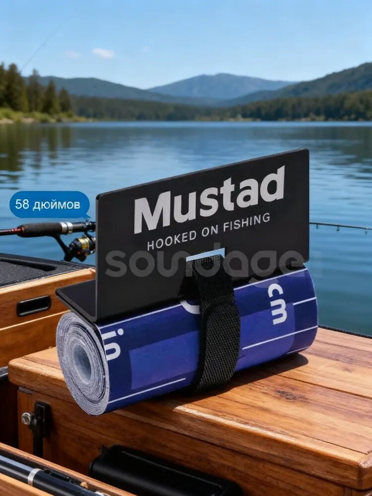 Складная линейка Mustad MT125 140 см для рыбалки