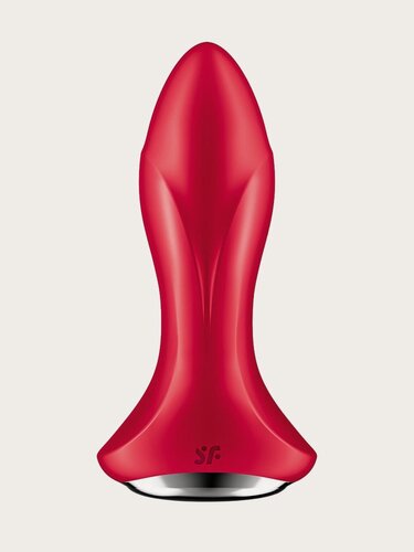 Изображение товара Анальный стимулятор Satisfyer Rotator Plug One+, водонепроницаемый, силикон, красный