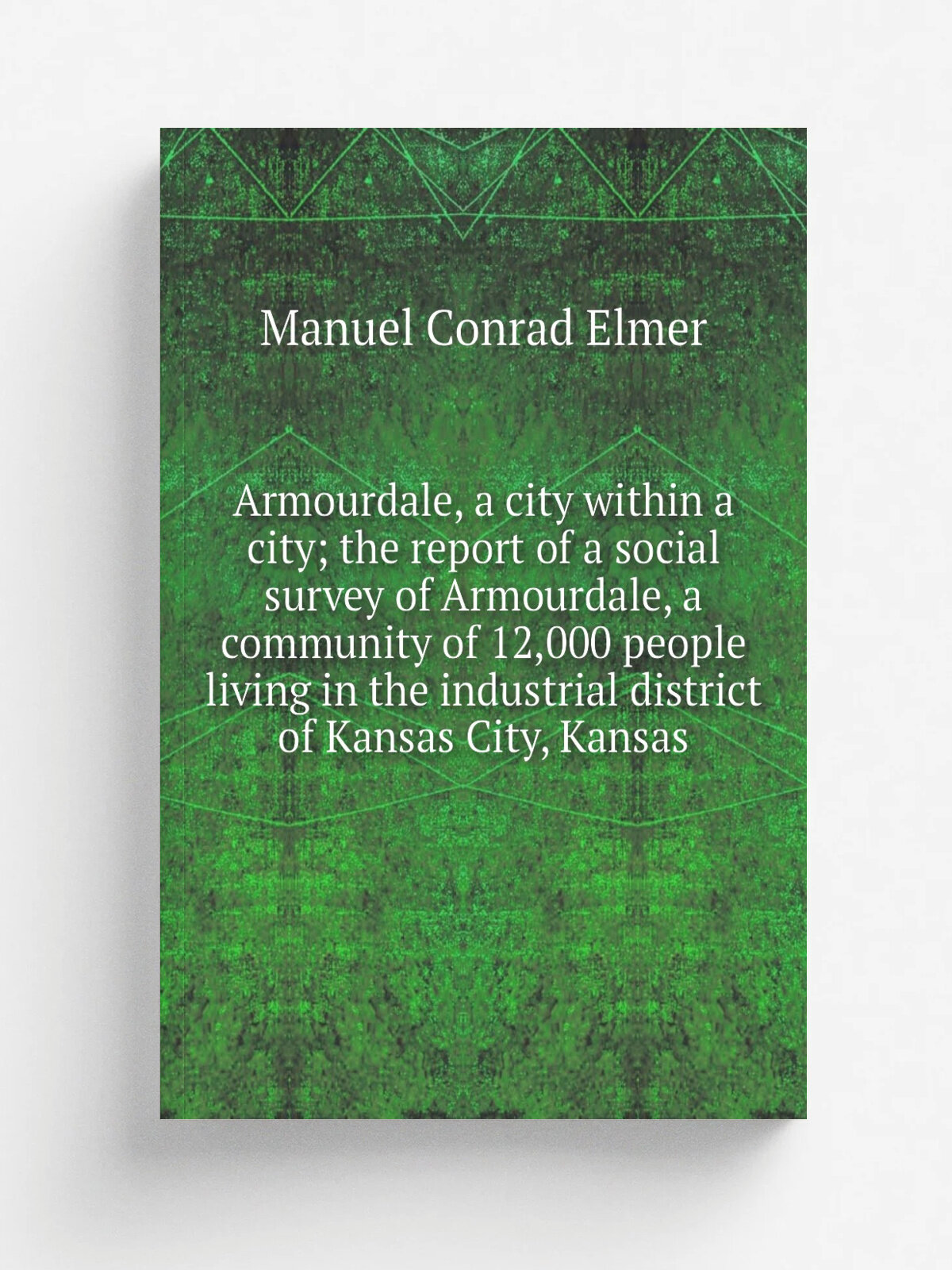 "Armourdale, a city within a city; the report of a social survey of Armourdale, a community of 12,000 people living in the industrial district of Kan…